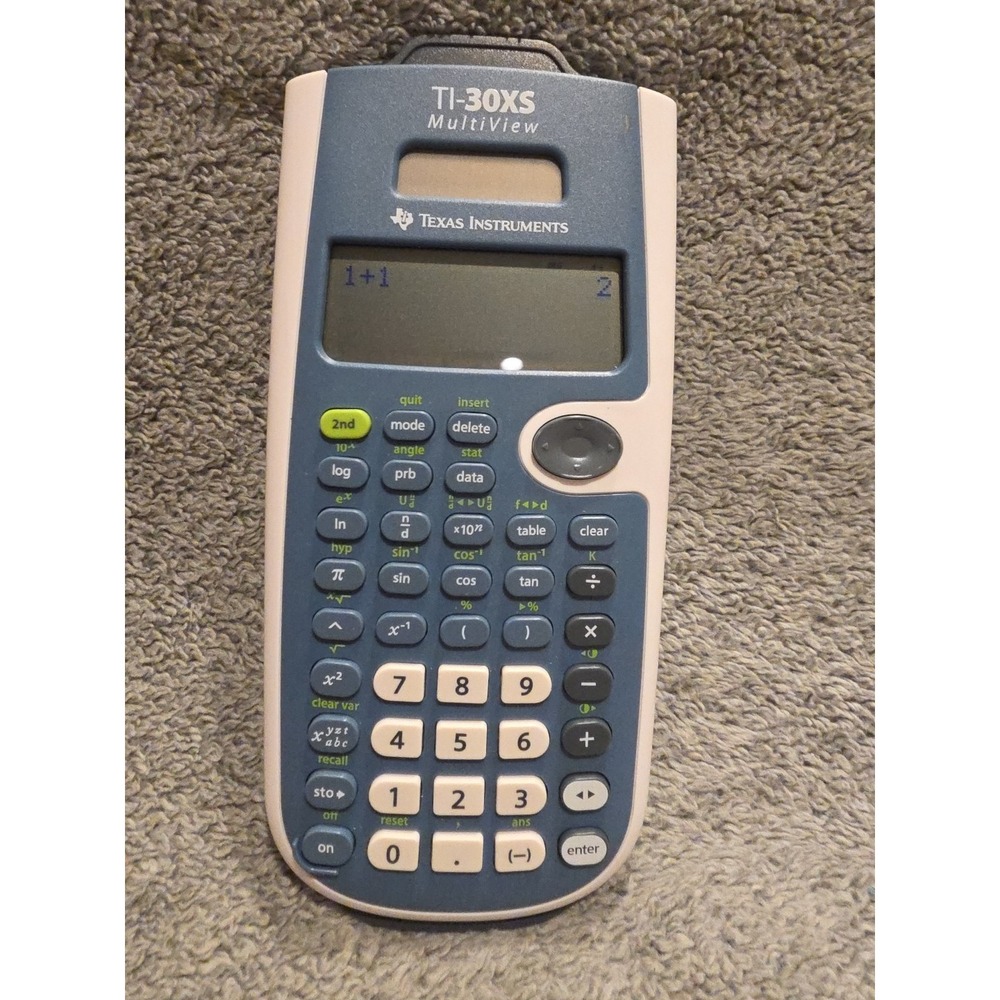 Texas Instruments TI-30XS MultiView Scientific Calculator Works